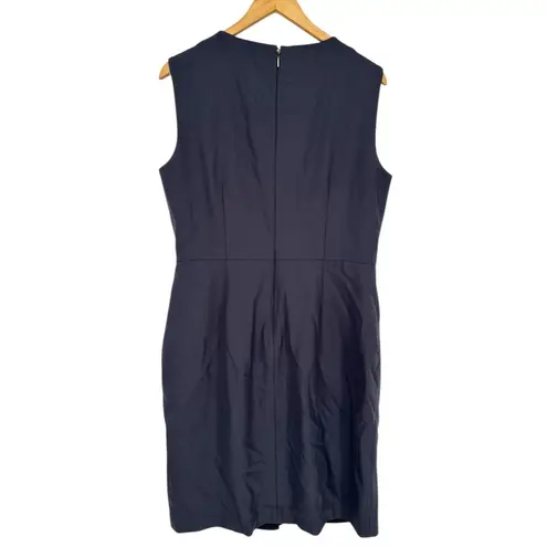 Rebecca Taylor NYC Tailored Garbine Suiting Dress in Grey size 14 Professional