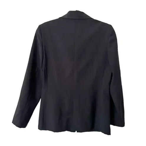 United Colors Of Benetton Zippered Jacket in Black Sz IT 40/US 4