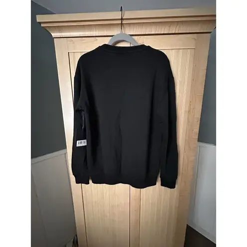 University Of Utah Utes Gameday Social Black Embossed Sweatshirt Size Small NWT