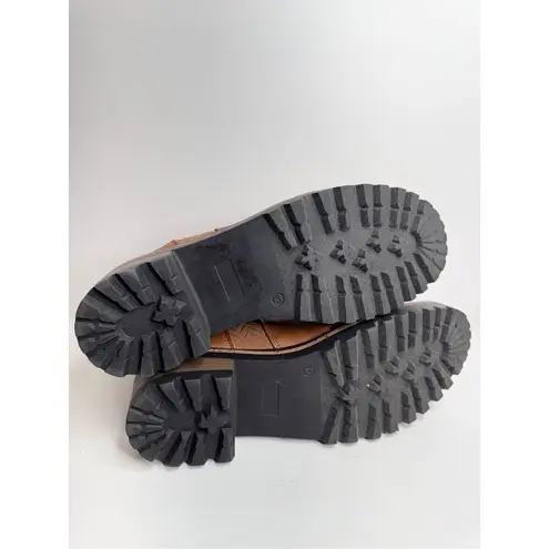 Journee Collection Journee Collection Chelsea Boots Size 12 Brown Block Heel Pull On Style