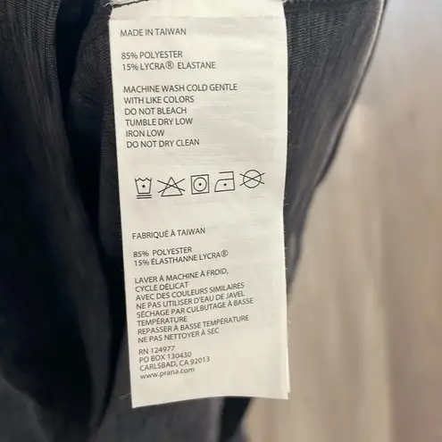 prAna Vertex Dress in Gray Graphite Athleisure Dress Sz Medium