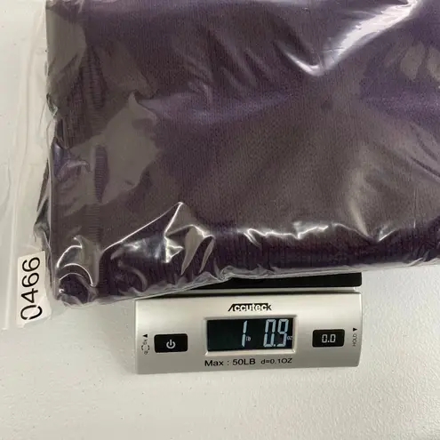 Vintage Tally Ho women's purple knit capelet poncho relaxed button sweater M Size M