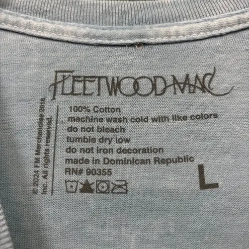Fleetwood Mac Rumours blue T-Shirt Size Large