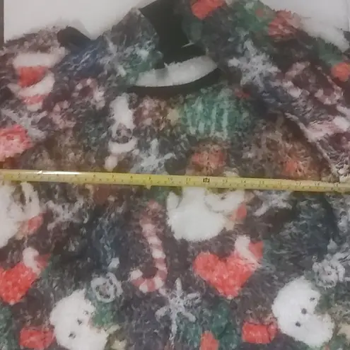 No Boundaries NOBO  Christmas Sweater L Ugly Xmas Holiday Dopamine Winter Comfy