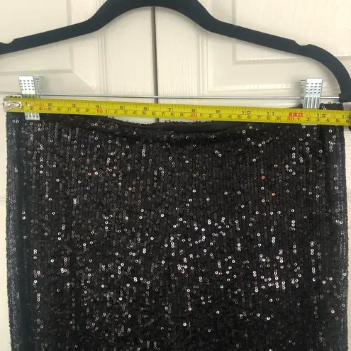BANJUL Black Sequin High Waisted Pants Size M (4/6)