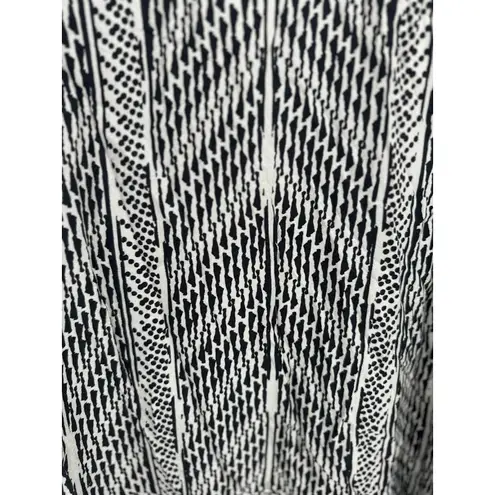 Soft Surroundings Raven Shift Dress Size 1X Rayon Raven Henley Button Abstract