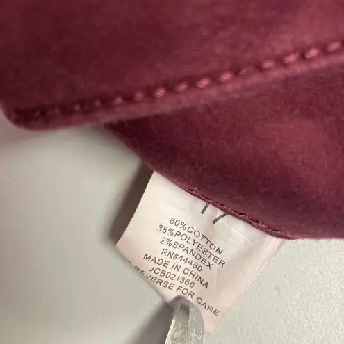 Sapphire Ink ,Burgundy, Size 17, Stretchy, High Rise