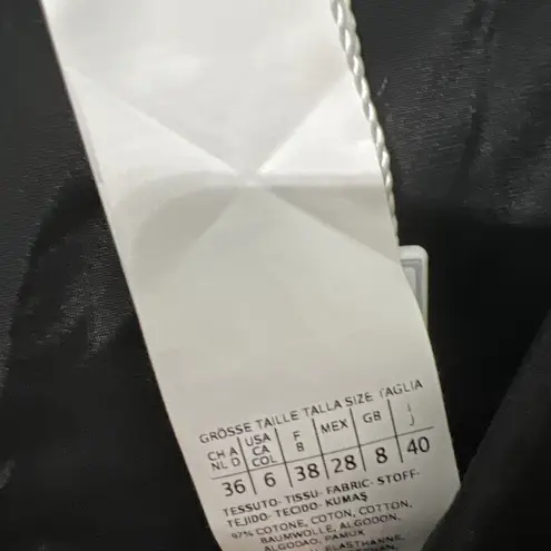 Max Mara Women's Black Blended Sheath Midi Dress Size US 6 Euro 40