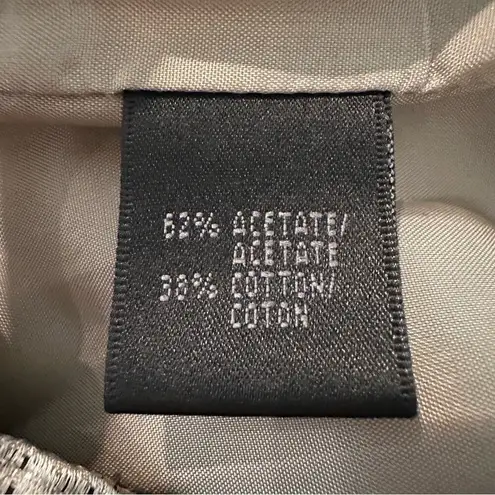 Lafayette 148 New York Floral Straight Pencil Skirt Womens 8 Black Beige Career