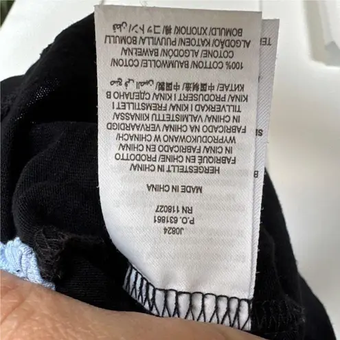 Boden Women's Black Long Sleeve Cotton V