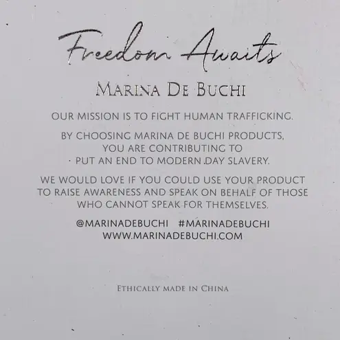 Marina De Buchi Lumiela Dainty Moon Necklace