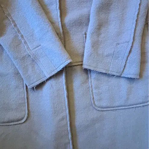 Context ExclusivelyLord & Taylor Women's Size M Camel Coat Wool Blend Button Up Tan