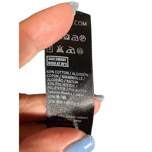 Topshop  Gray Open Front Cotton Blend Shawl Neck Knit Blazer Jacket Women Sz 6