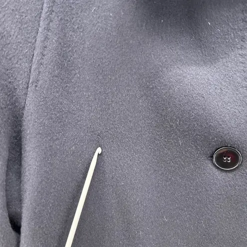 Pendleton Womans Wool Coat Size 16 Classic Button Front Overcoat USA Made