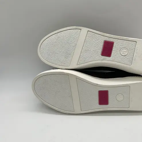 Circus by Sam Edelman Velvet Pom Pom Sneakers Purple Lace Up Women 7.5