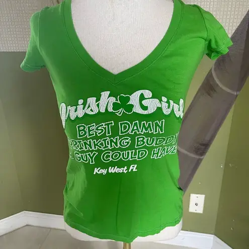 Miami Style  cotton tee Key West Saint Patrick’s Day Size M