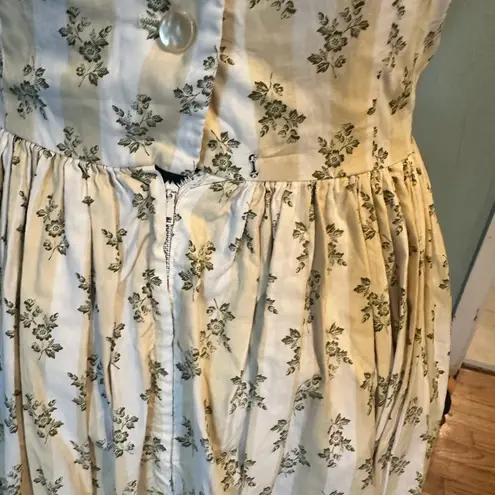 Helen Whiting Vintage 1960s Yellow Floral Dress – Classic Mid