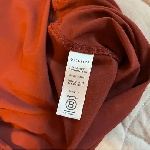 Athleta  Sarasota Rust Orange Jumpsuit
