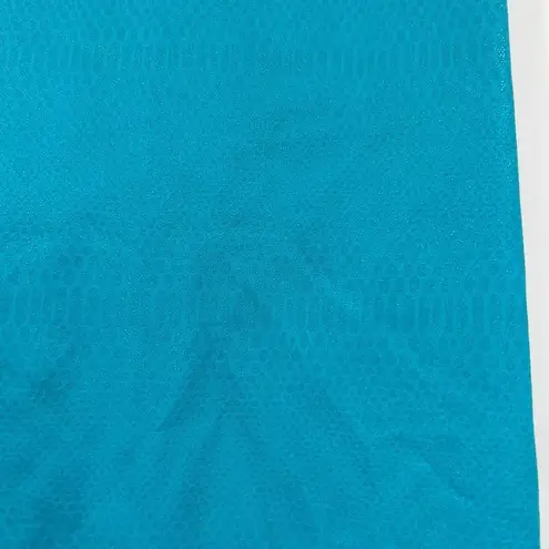 ZYIA Active Venom Ombre Metallic Light N Tight Leggings teal white sz large 8