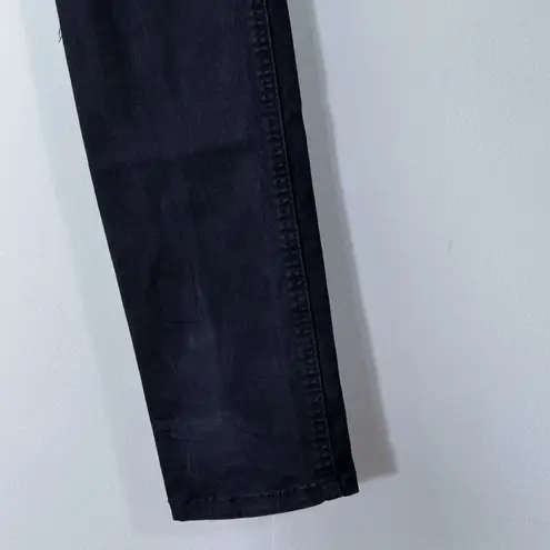 Tripp NYC Ripped Distressed High Rise Black Skinny Jeans Size 30 11 Goth Punk