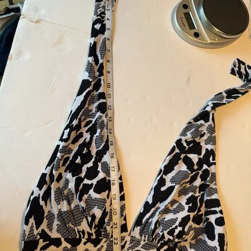 Magicsuit By Miraclesuit Sz 12 Black & White Zooloo Yves Halter One