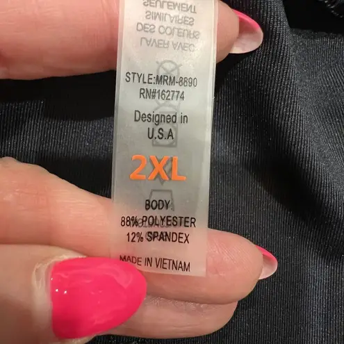 Viral TikTok Sz 2XL Pebble Joggers Pull On Pants Shiny Black Boutique MR Basics