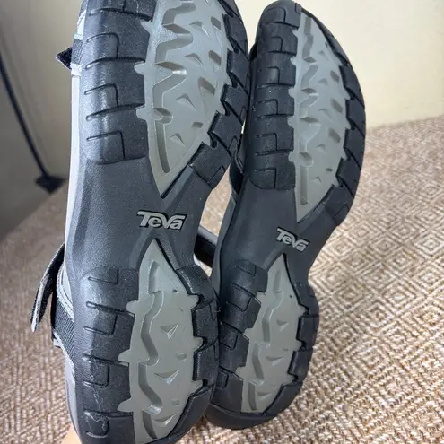 Teva Women’s VERRA SANDALS Black Sz 10 Hiking Camping Outdoor Casual Comfy EUC