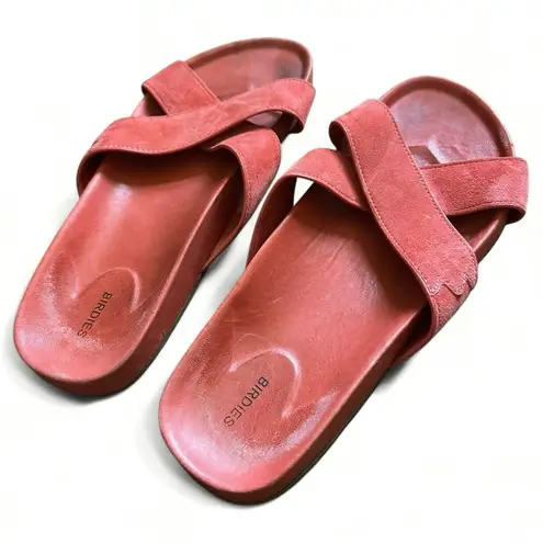 Birdies The Robin Slide Sandals Size 6.5 - Coral