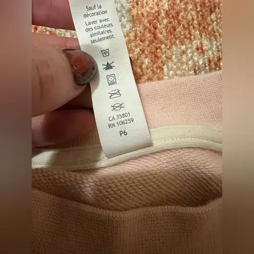 Lululemon  Perfectly Oversized Crew W3DUTS strawberry milkshake light pink size 6