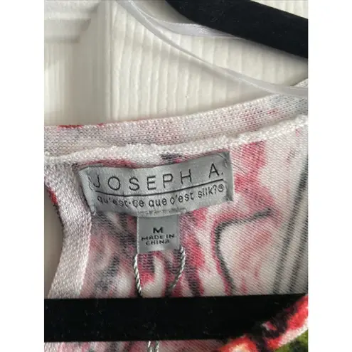 Joseph A  Womens‎ Medium Striped Floral 3/4 Sleeve Pullover Top NEW - Image 2