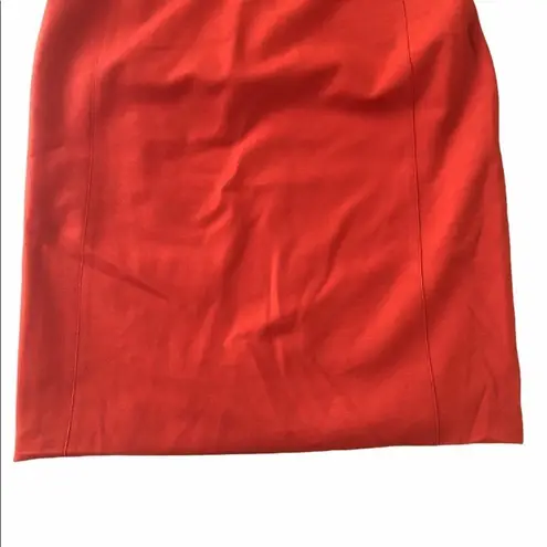 Akris Punto Cutout Jersey Sheath Dress in Fuji Apple Red