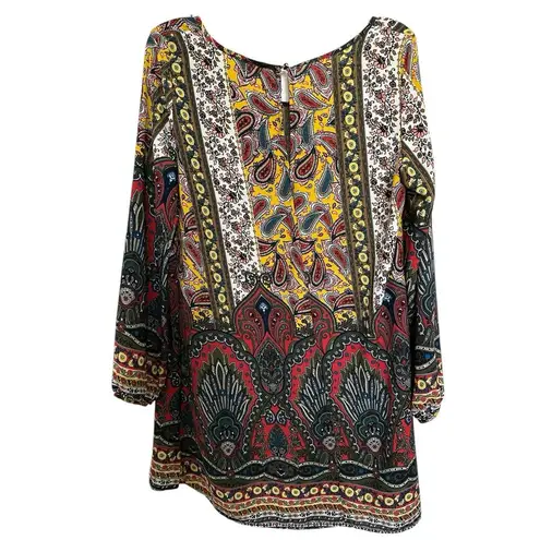 Lovecrazy Women's Size M Casual dress Long sleeve, crew neckline boho