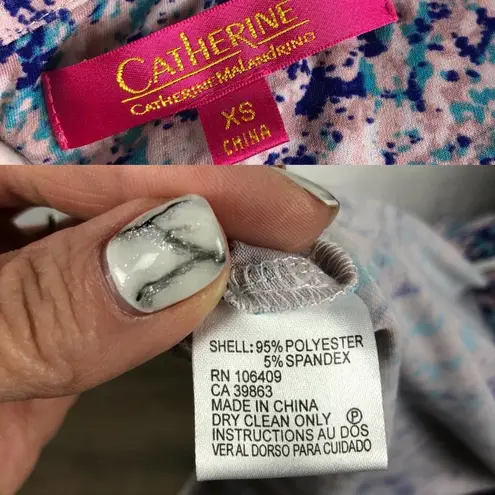 Catherine Malandrino Leslie Romper in Pink Blossom