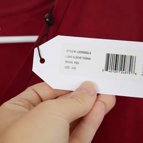 Universal Standard Red Long Sleeve Tesino Dress Women's US XS