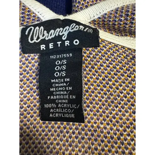 Wrangler Retro Southwestern Poncho Cardigan One Size Fits All