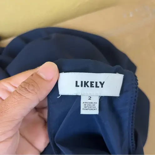 Likely Tribeca Sleeveless Mini Dress in Navy