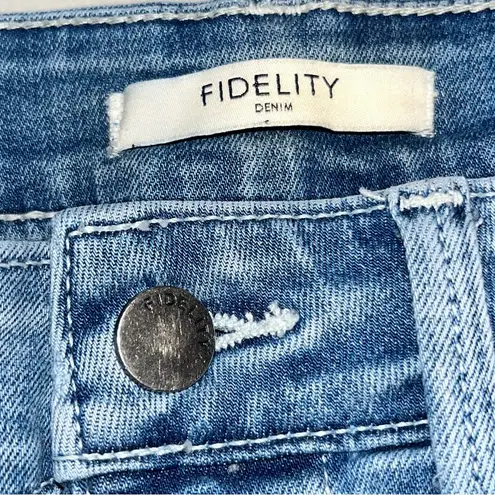 Fidelity AJ Ultra High Skinny Ankle Denim Jeans Pants size 31 Blue