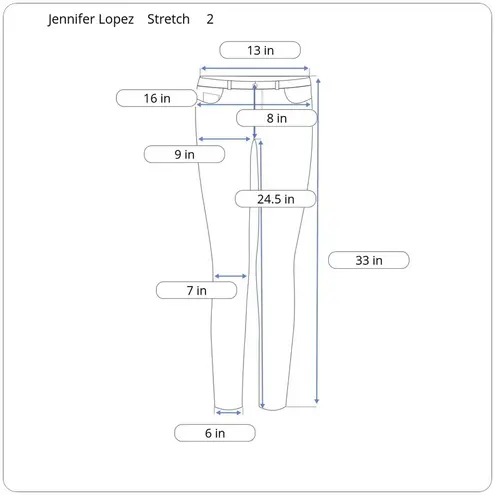 Jennifer Lopez Women's Mid-Rise Skinny Jeans