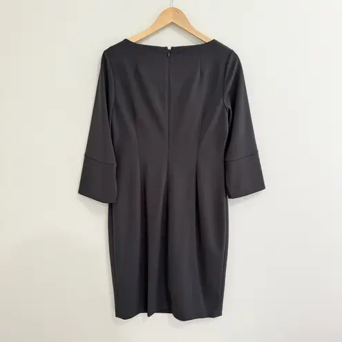 Calvin Klein Charcoal Gray Shift Dress