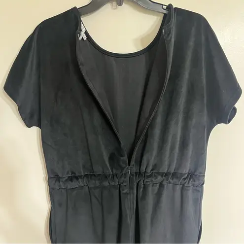 Women’s Piper & Scoot Black Jumpsuit Drawstring Waist Size Medium Black