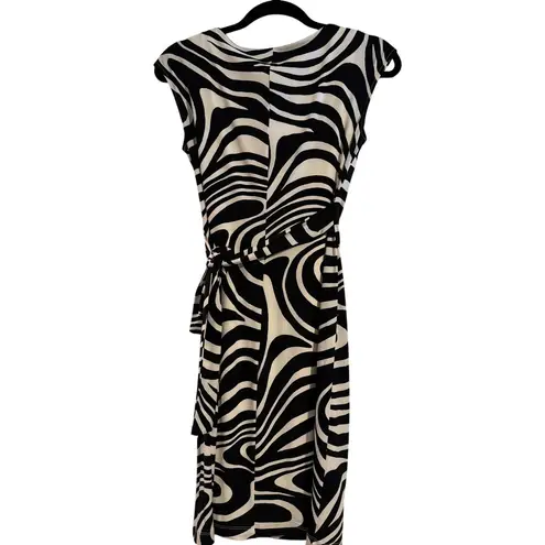 Saks 5th Avenue BLACK Abstract Dress Saks Fifth Avenue
