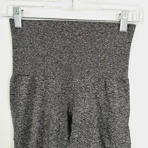 Ivy Park  Spacedye Gray I Woke Up This Way Highwaist Capri Leggings