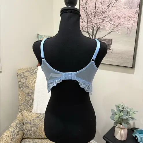 Auden Blue Lace Bralette Intimates Size L
