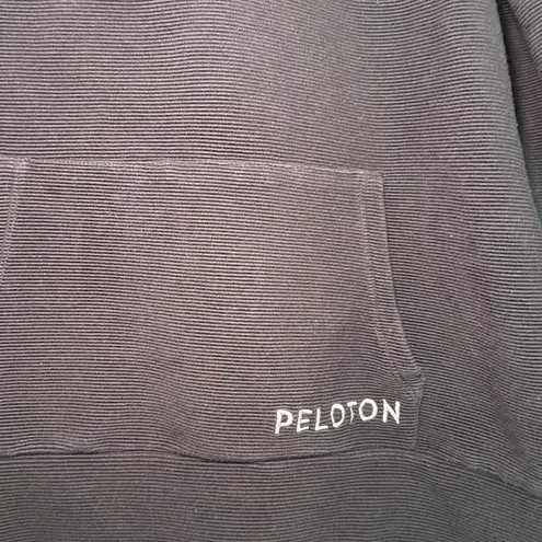 Peloton black pullover jacket women's large active Athleisure workout lounge