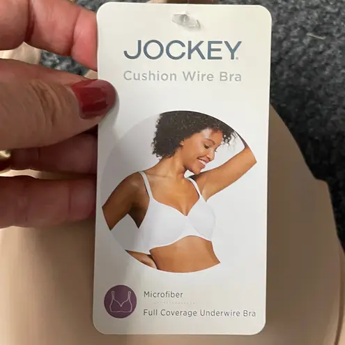 Jockey Cushion Wire Full Coverage Bra Tan Beige NWT Size 42 C Plus