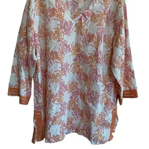 J. Jill Linen Blend Coral