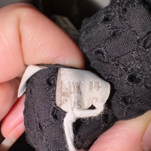 Boden Favorite Knitted Tank Top Black Sleeveless Size US 10 business casual