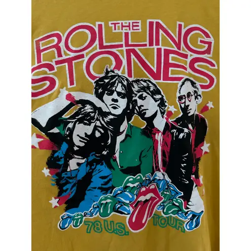Daydreamer Rolling Stones 78 US Tour Ringer Tee Size Small