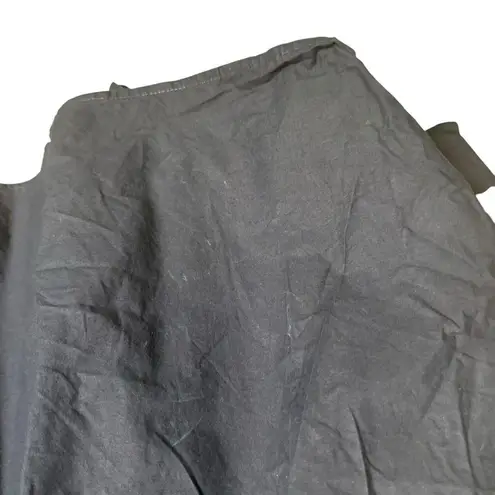 ALC Frank A.L.C. Rhodes Navy Poplin Sleeveless V-Neck Smocked Tiered Maxi Dress Size 6