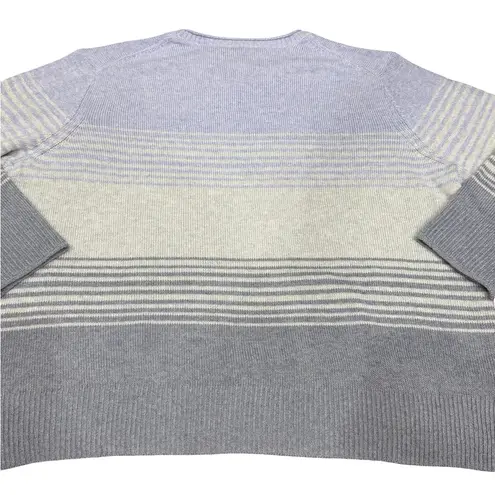 Ella Moss ππ€ Womenβs Blue Striped Pullover Sweater β Size XXL β NWT π€π